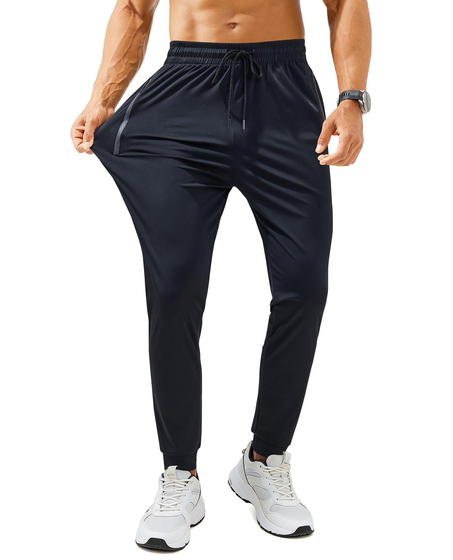 Men's Lightweight Athletic Jogger Pants