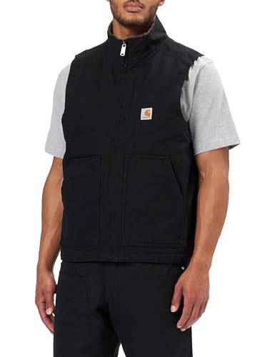 Carhartt Men's Washed Duck Mock-Neck Vest