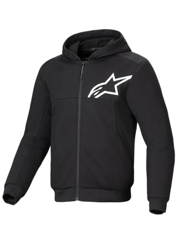 Men's Reinforced Motorcycle Riding Hoodie Jacket