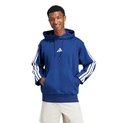 Men's 3-Stripe Fleece Pullover Hoodie