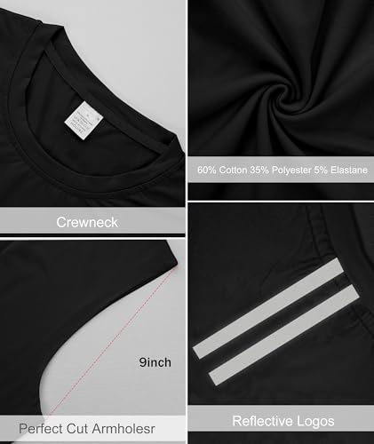 Men's Athletic Muscle Tank Tops Pack