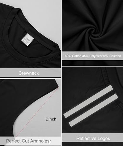 Men's Athletic Muscle Tank Tops Pack