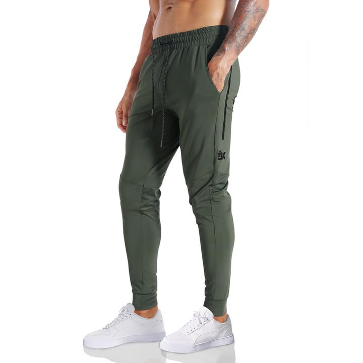 Men's Lightweight Quick-Dry Athletic Joggers