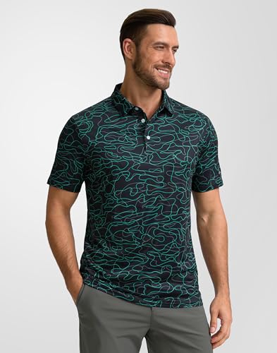 Men's Dry Fit Performance Golf Polo Shirt