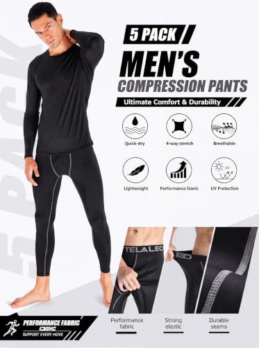 Men's Compression Base Layer Leggings
