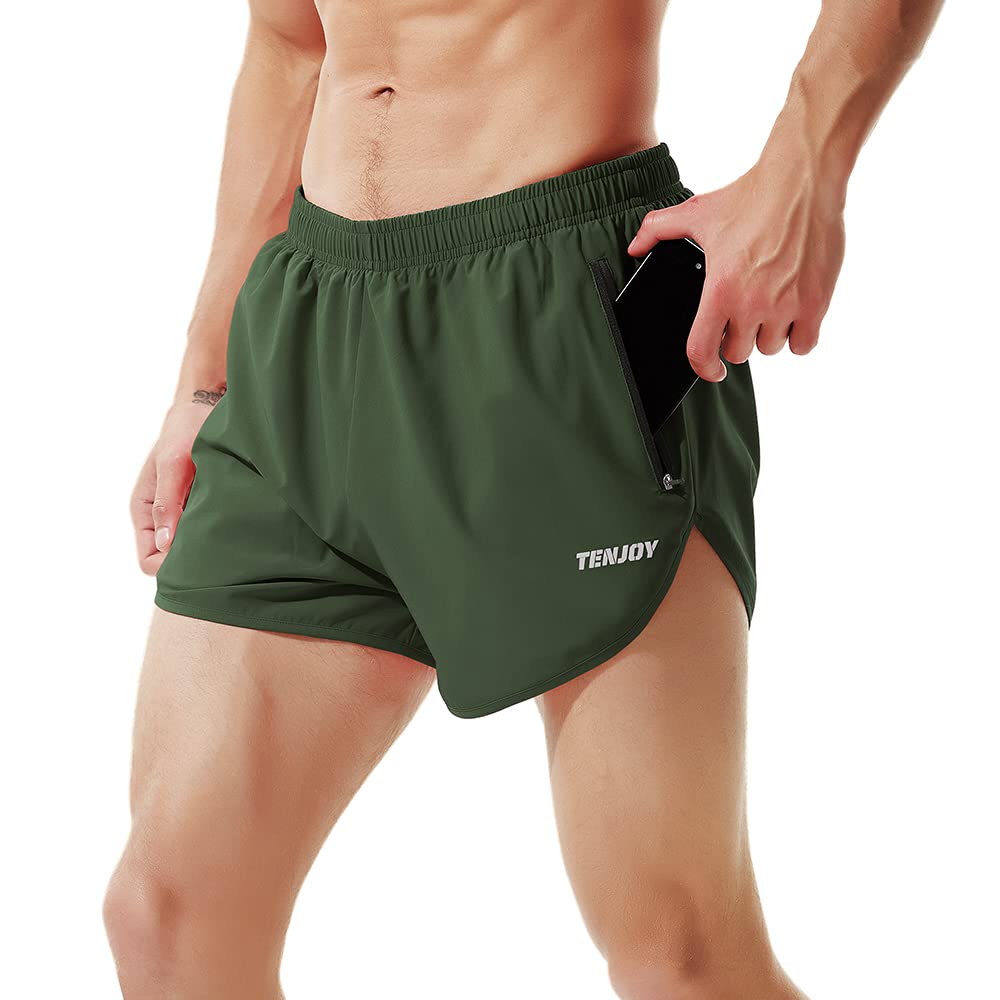 Men's 3 Inch Running Workout Shorts