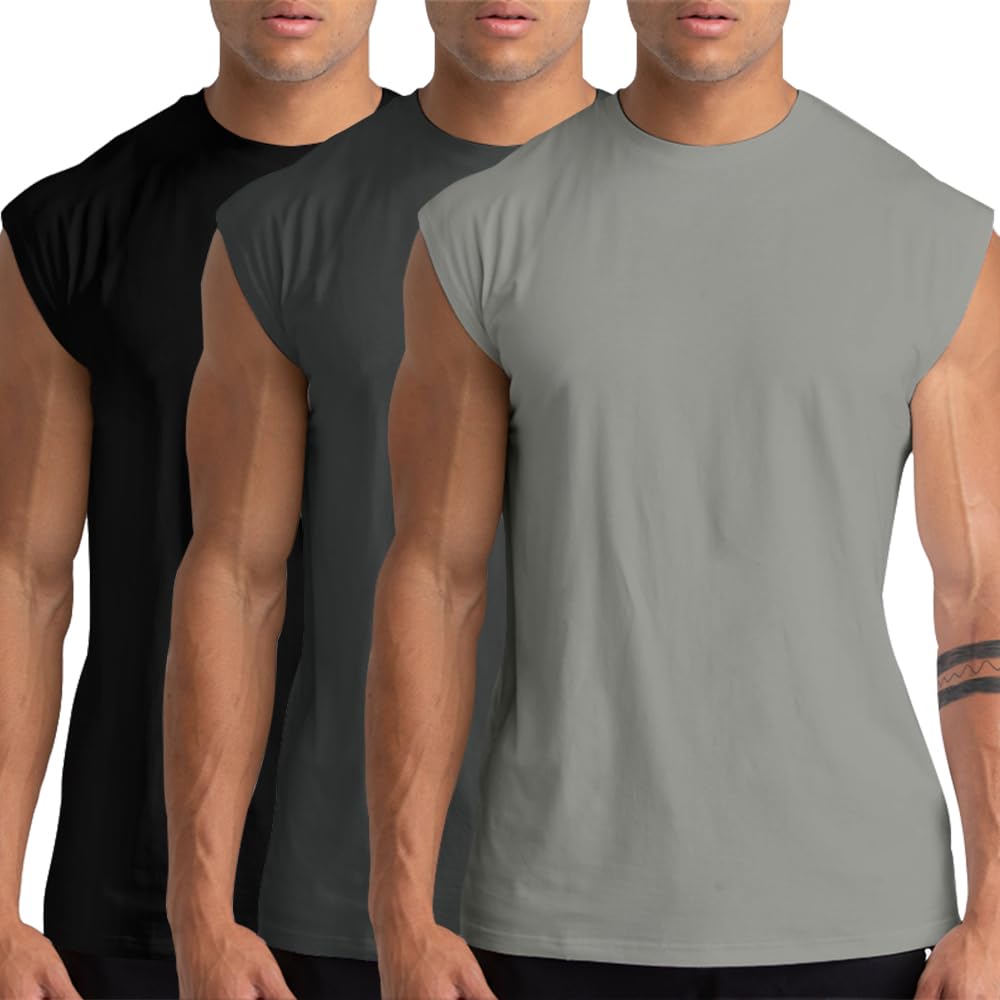Men's Athletic Muscle Tank Tops Pack