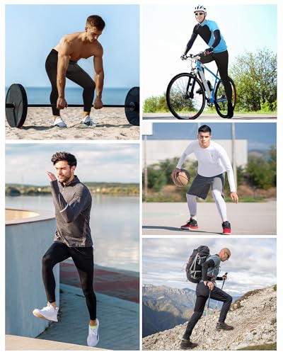 Men's Athletic Compression Running Tights