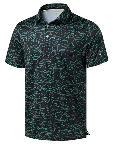 Men's Dry Fit Performance Golf Polo Shirt