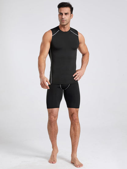 Men's Quick-Dry Compression Training Tank Tops