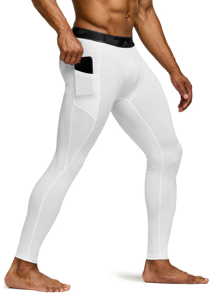 Men's Cool Dry Compression Running Tights