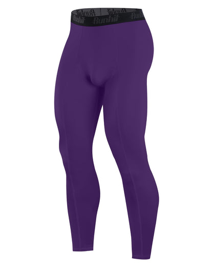 Men's Athletic Compression Running Tights