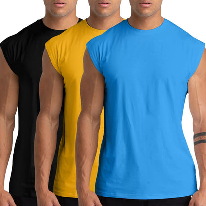 Men's Athletic Muscle Tank Tops Pack