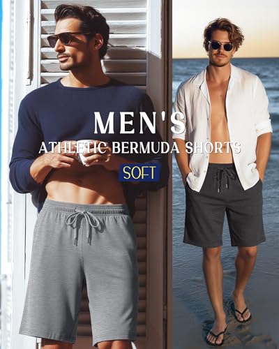 Men's 9 Inch Athletic Workout Shorts