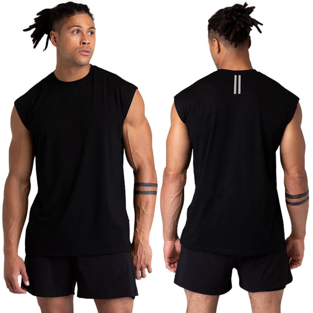 Men's Athletic Workout Tank Tops 5 Pack