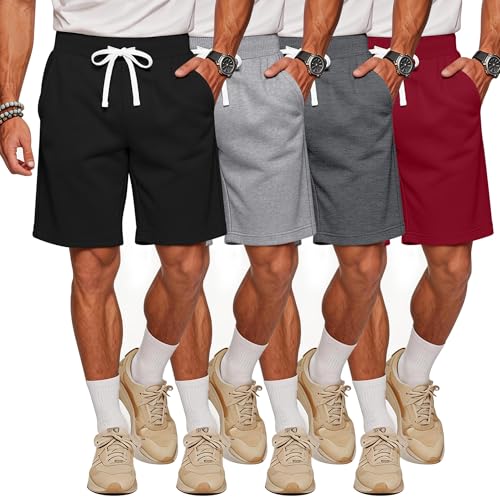 Men's Big & Tall Athletic Sweat Shorts