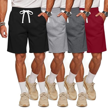 Men's Big & Tall Athletic Sweat Shorts