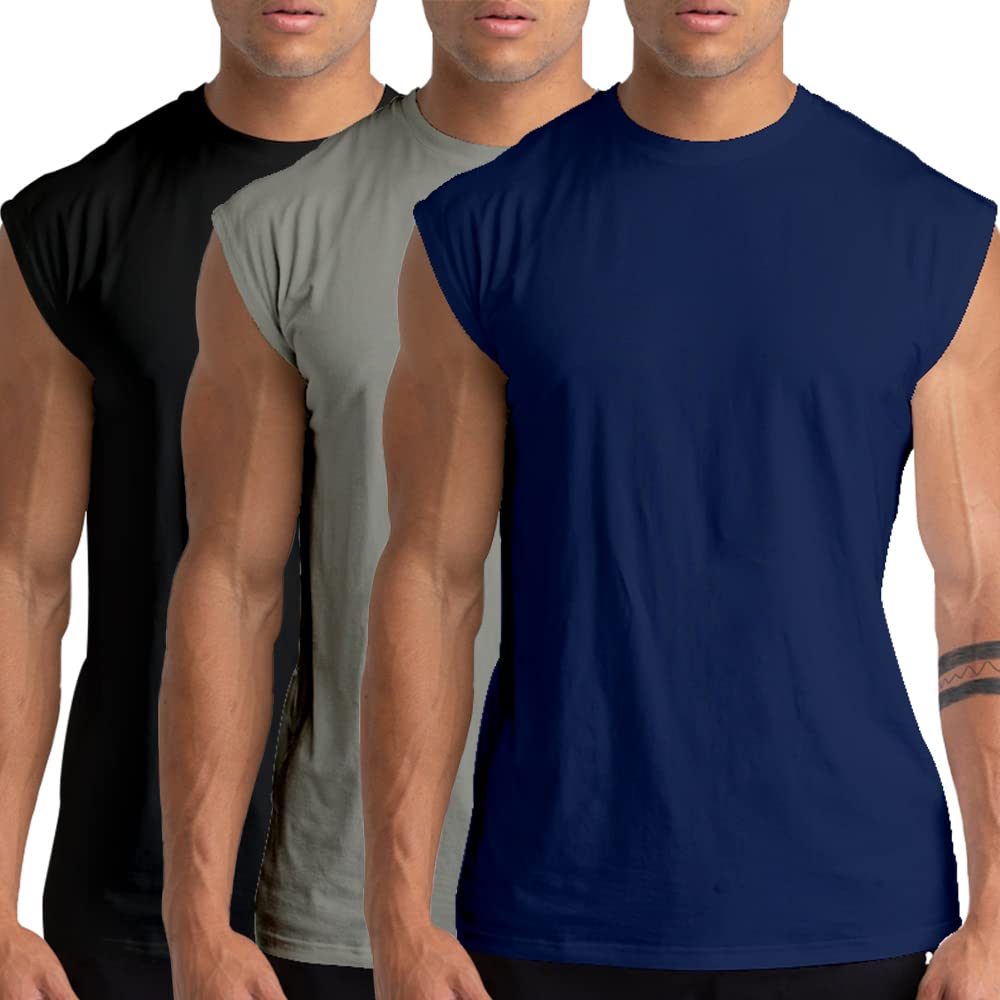 Men's Athletic Muscle Tank Tops Pack