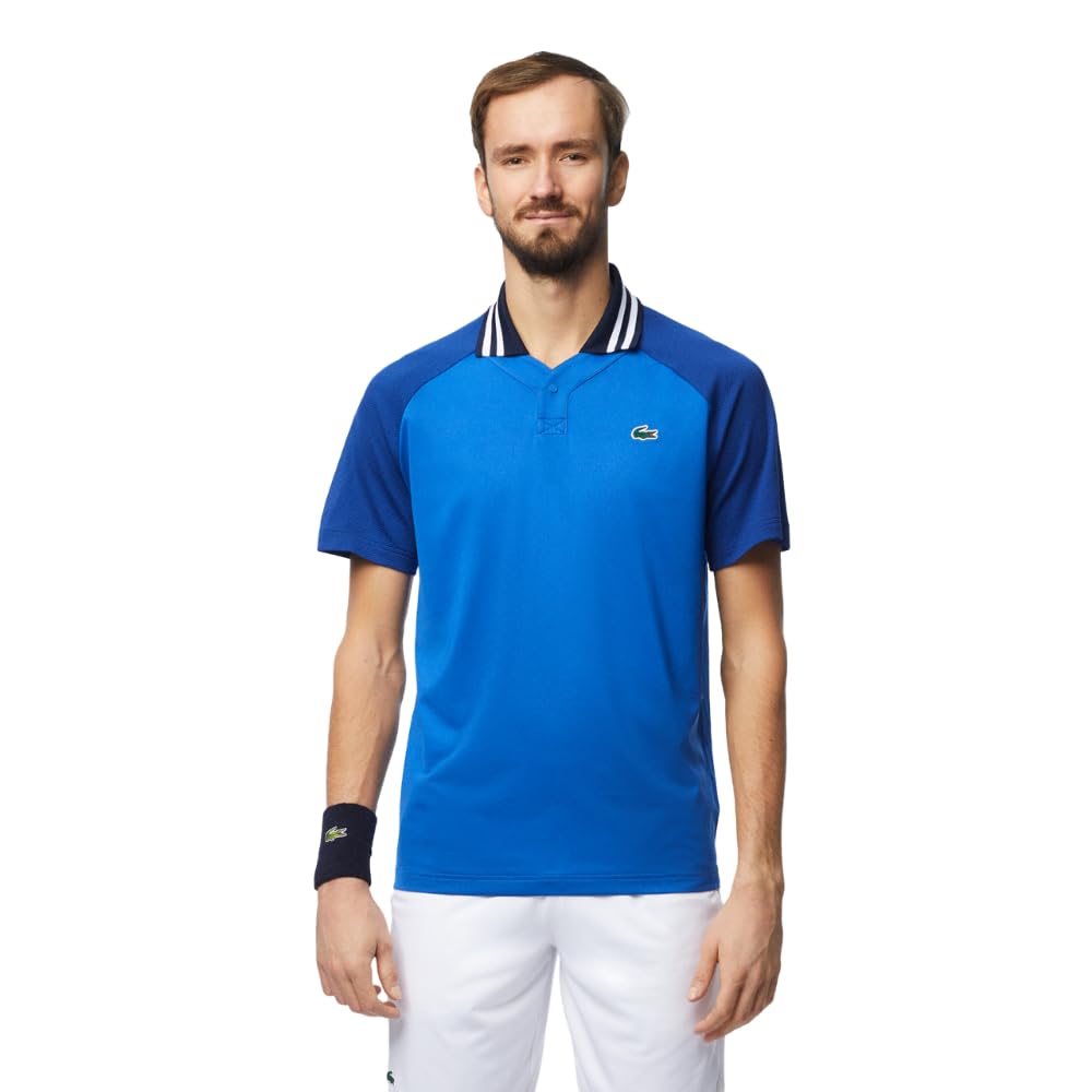 Lacoste Men's Tennis X Daniil Medvedev Slim Fit Polo Shirt