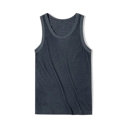 Men's Slim Fit Sleeveless Training Tank Top