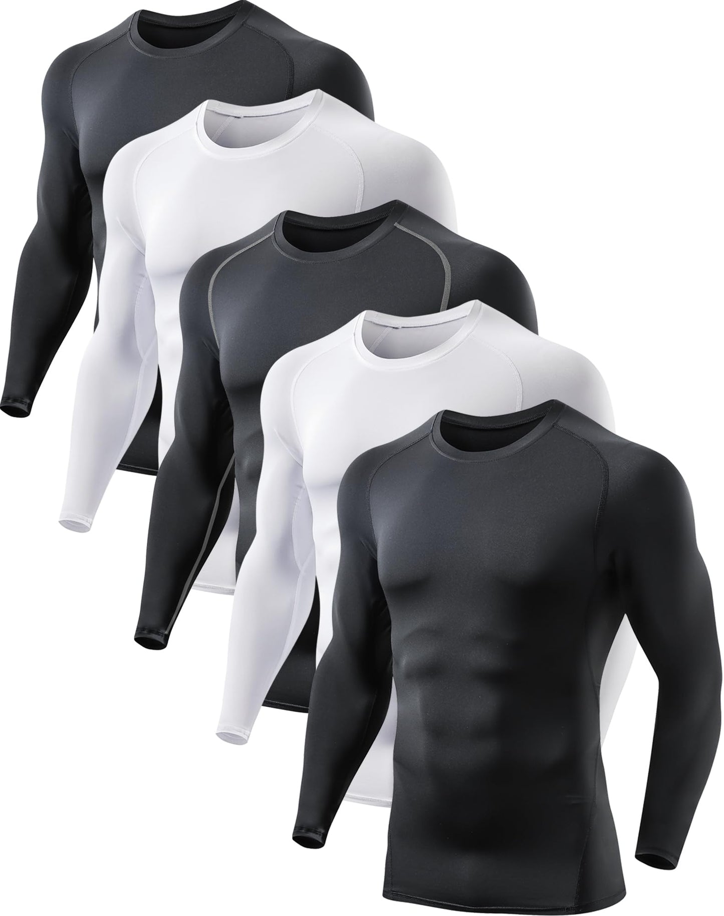 Men's Long Sleeve Compression Base Layer Shirt
