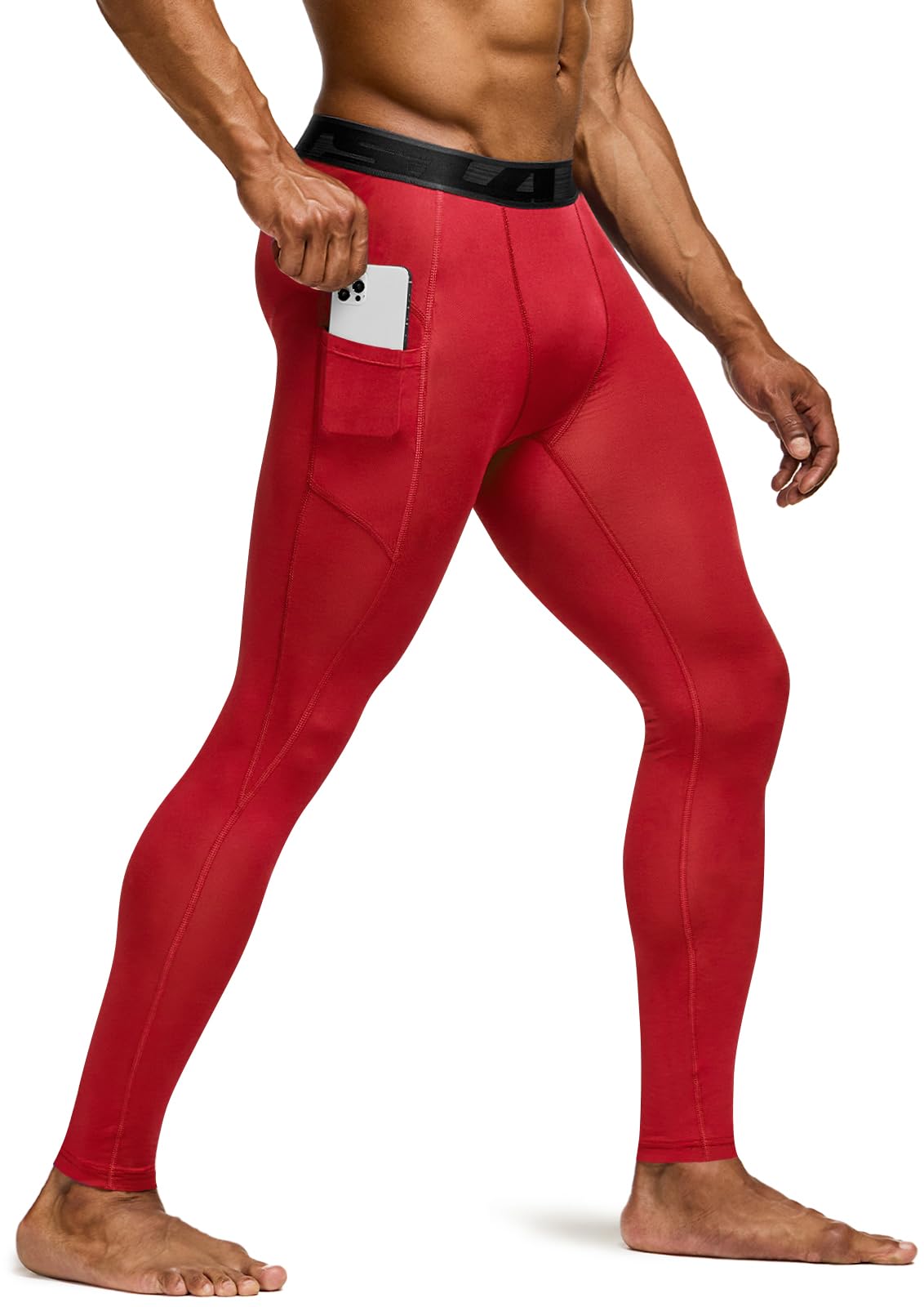 Men's Cool Dry Compression Running Tights