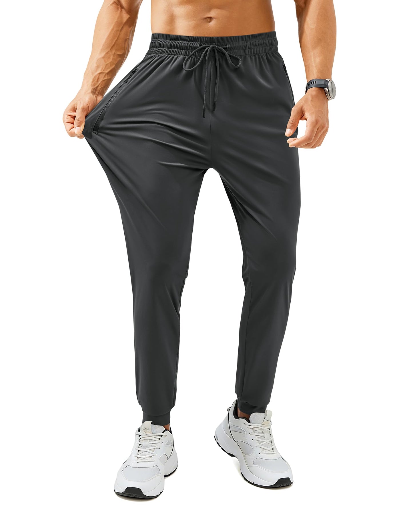 Men's Lightweight Athletic Jogger Pants