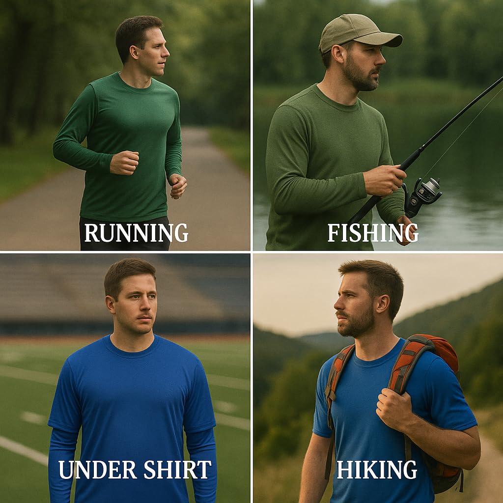 Men's UV Protection Moisture-Wicking Shirt