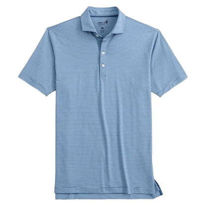 Men's Striped Stretch Performance Polo Shirt