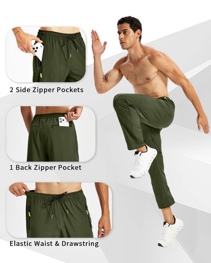 Men's Lightweight Quick-Dry Hiking Jogger Pants