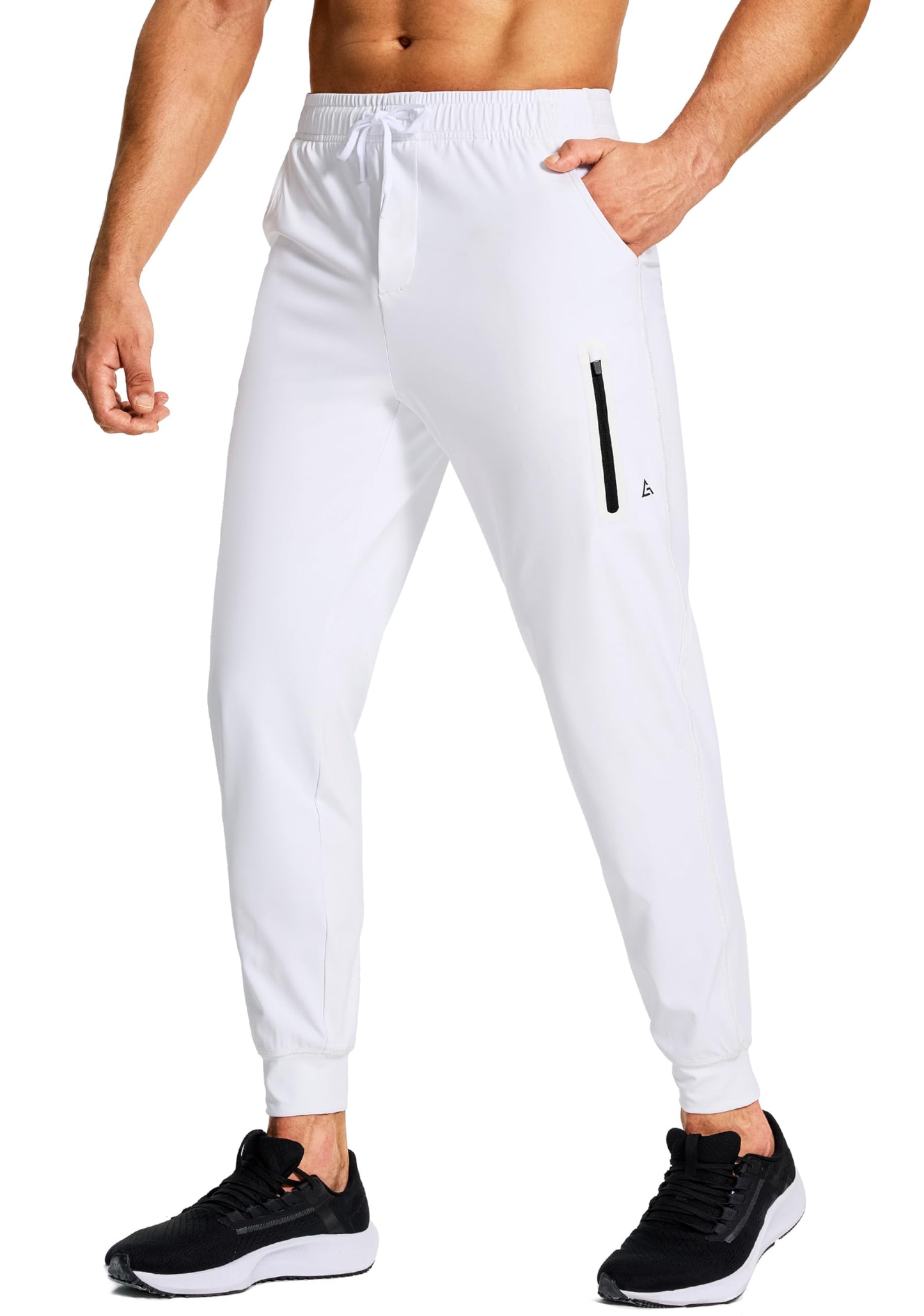 Men's Stretch Athletic Jogger Pants