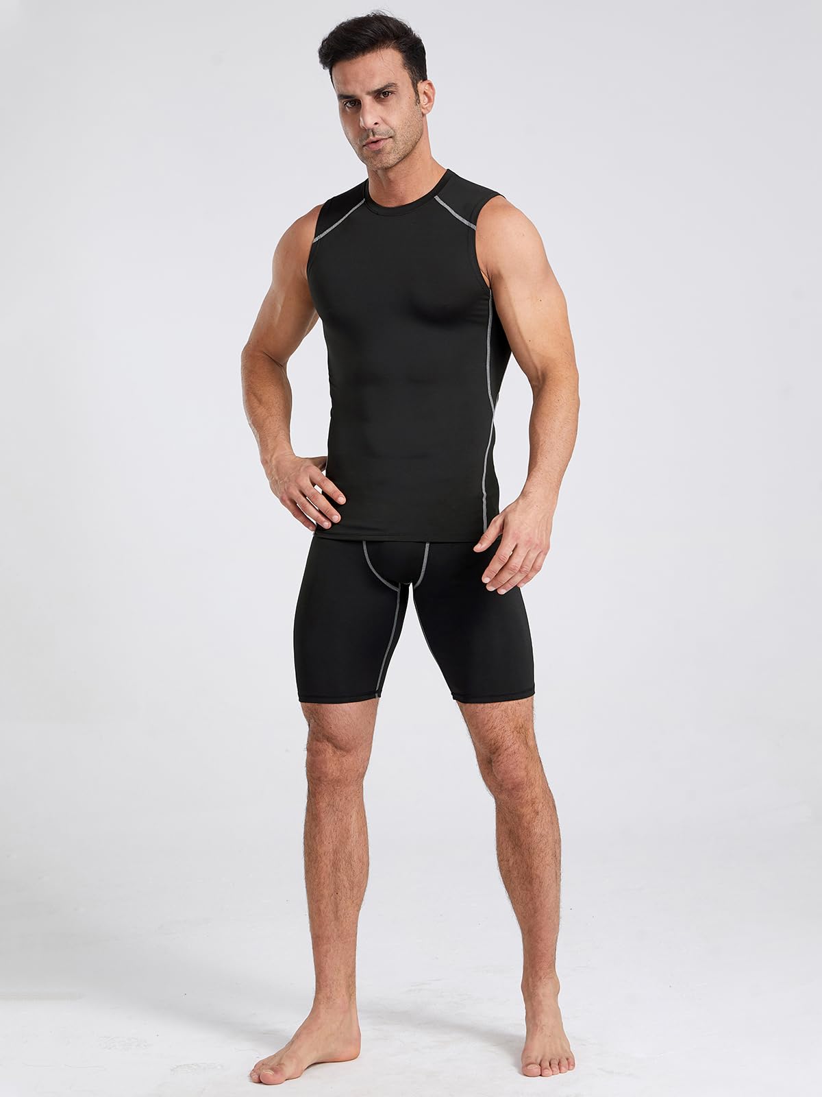 Men's Quick-Dry Compression Training Tank Tops