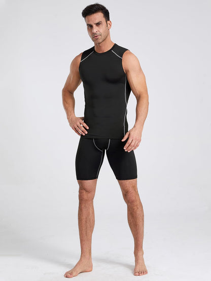 Men's Quick-Dry Compression Training Tank Tops