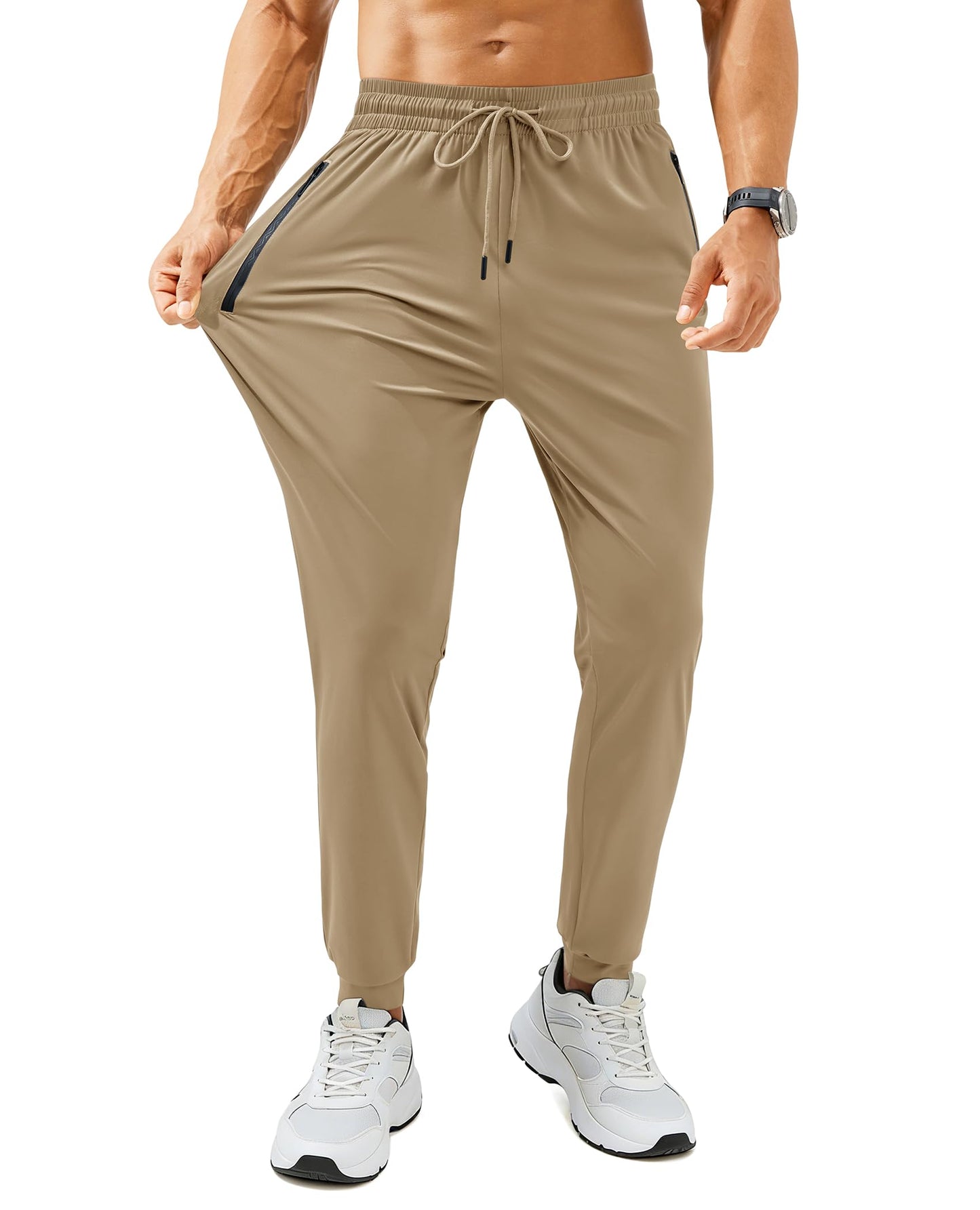 Men's Lightweight Athletic Jogger Pants