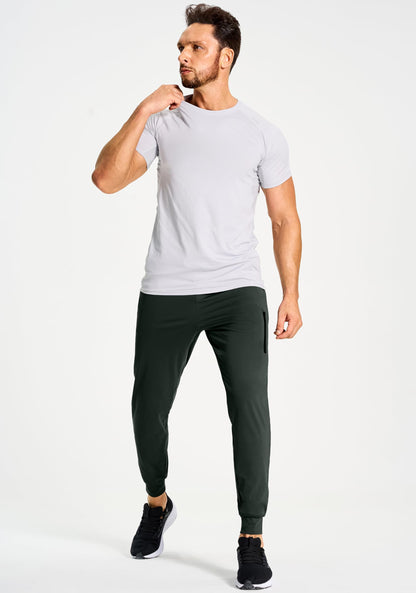 Men's Stretch Athletic Jogger Pants