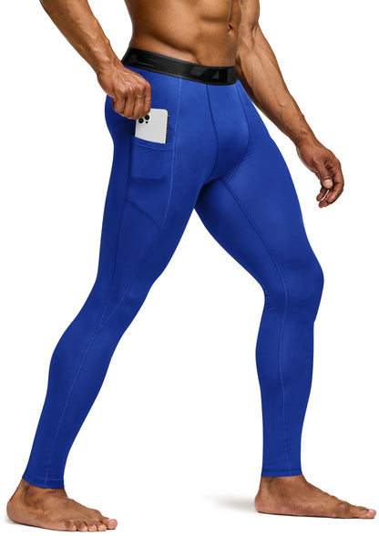 Men's Cool Dry Compression Running Tights