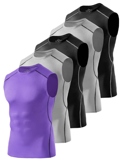 Men's Quick-Dry Compression Training Tank Tops
