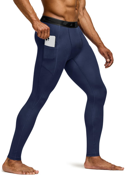 Men's Cool Dry Compression Running Tights