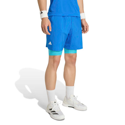 Men's Two-In-One Tennis Performance Shorts