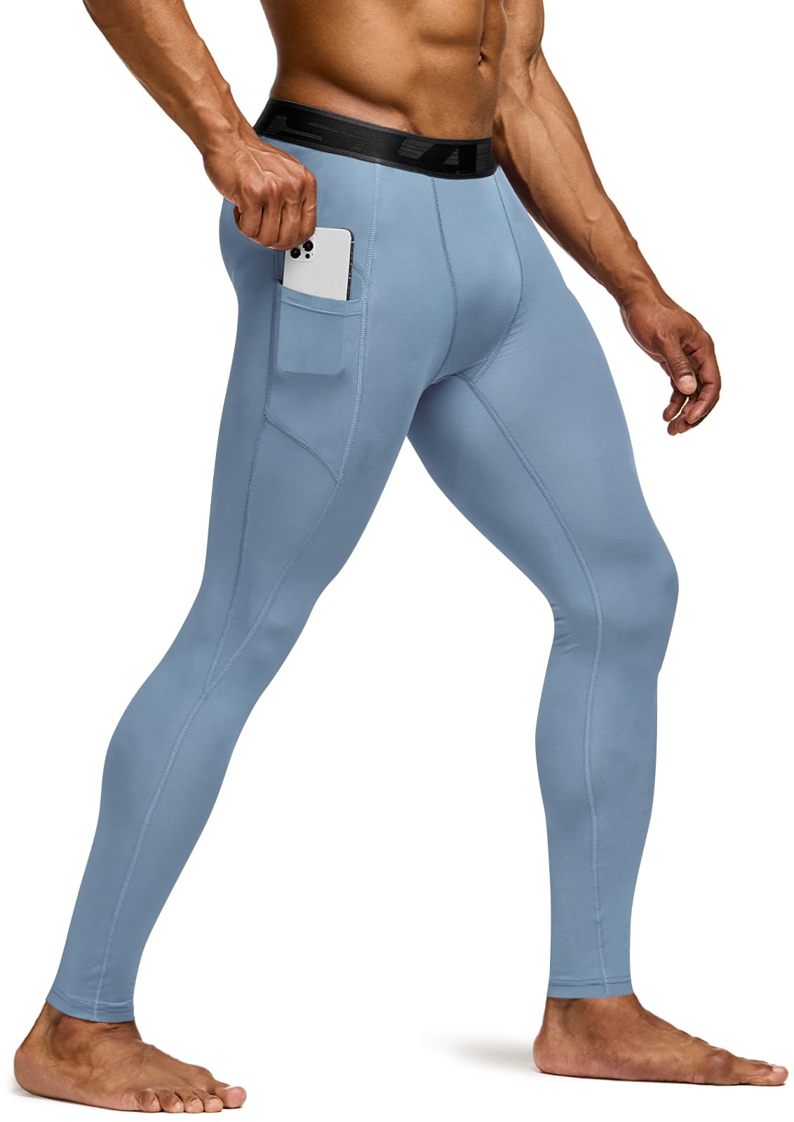 Men's Cool Dry Compression Running Tights