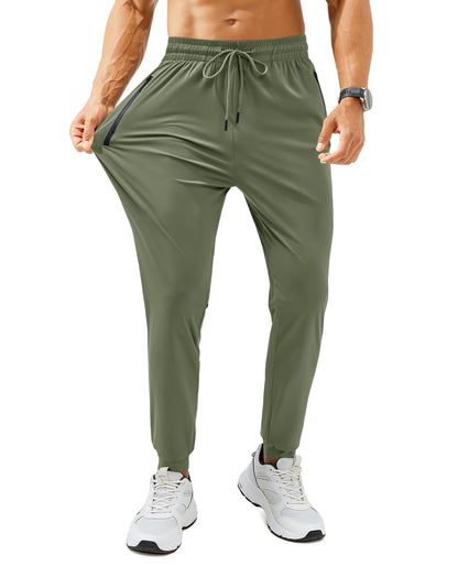 Men's Lightweight Athletic Jogger Pants