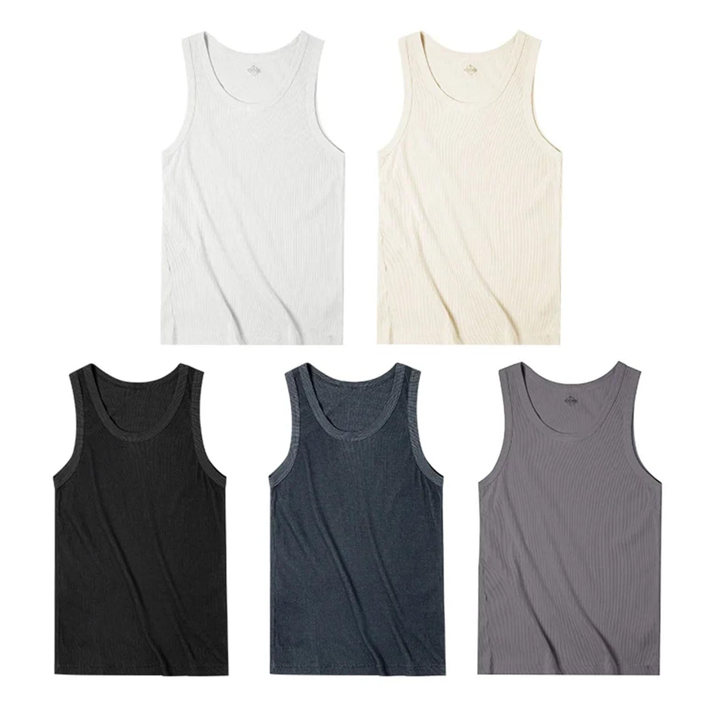 Men's Slim Fit Sleeveless Training Tank Top