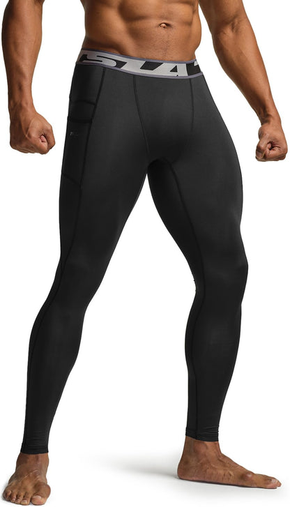 Men's Cool Dry Compression Running Tights