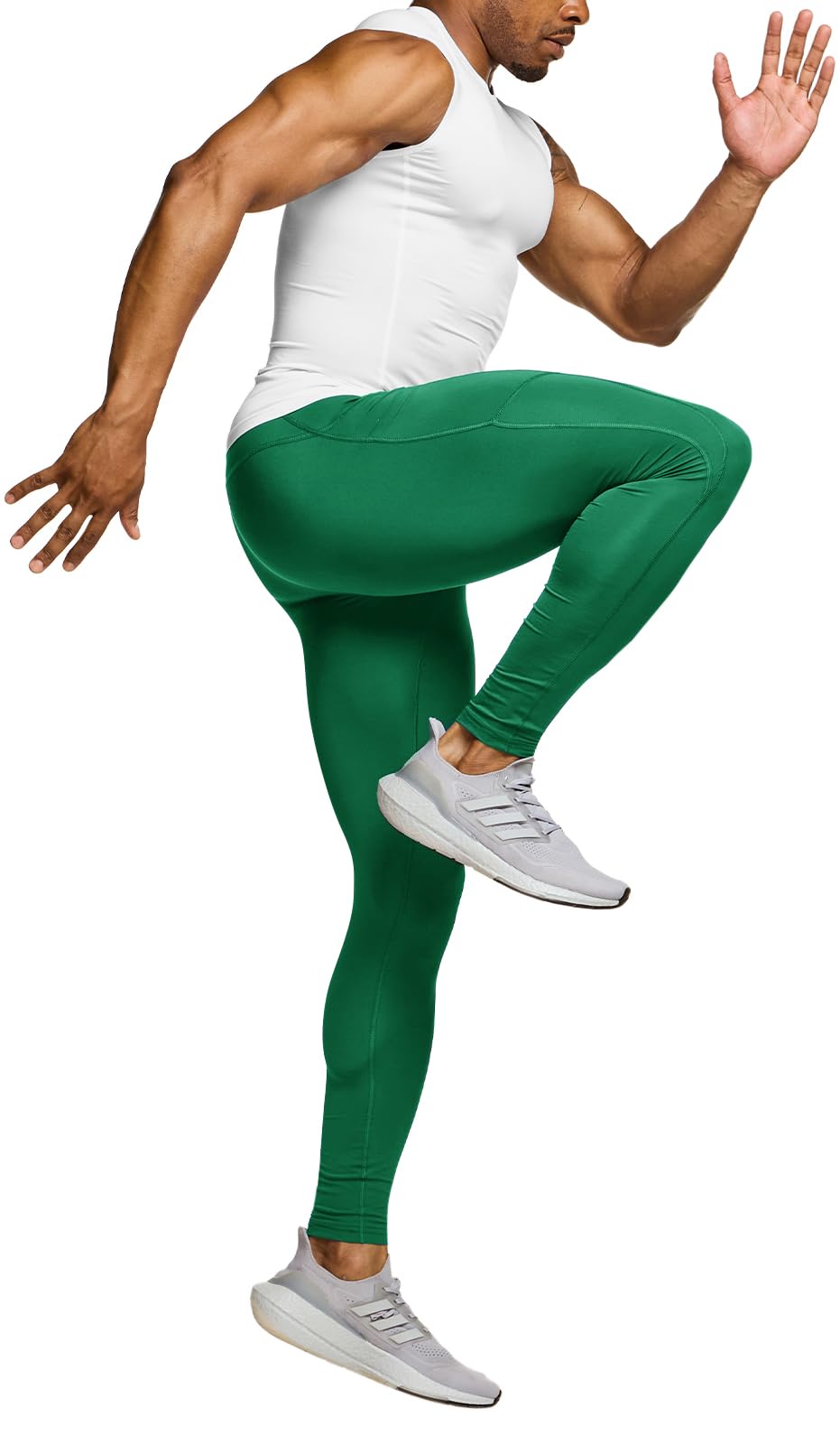 Men's Cool Dry Compression Running Tights