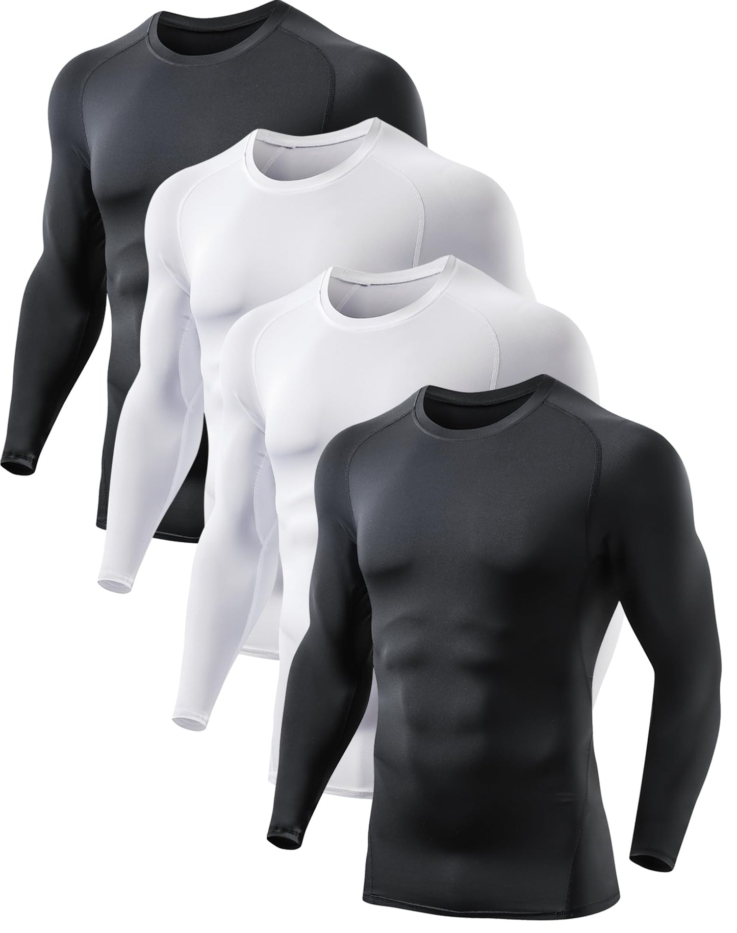 Men's Long Sleeve Compression Base Layer Shirt