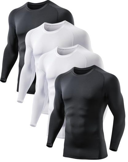 Men's Long Sleeve Compression Base Layer Shirt