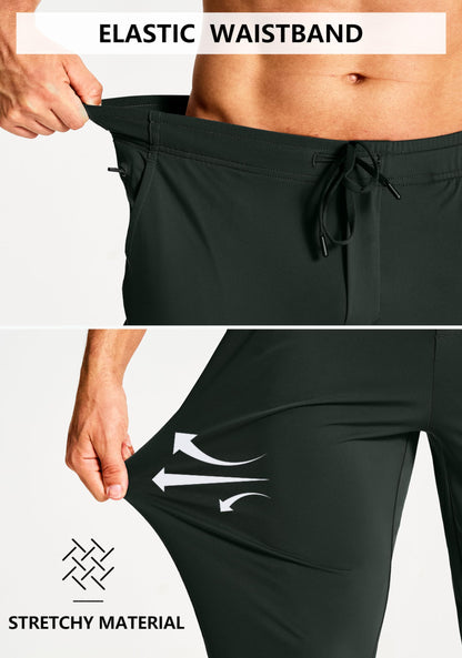 Men's Stretch Athletic Jogger Pants
