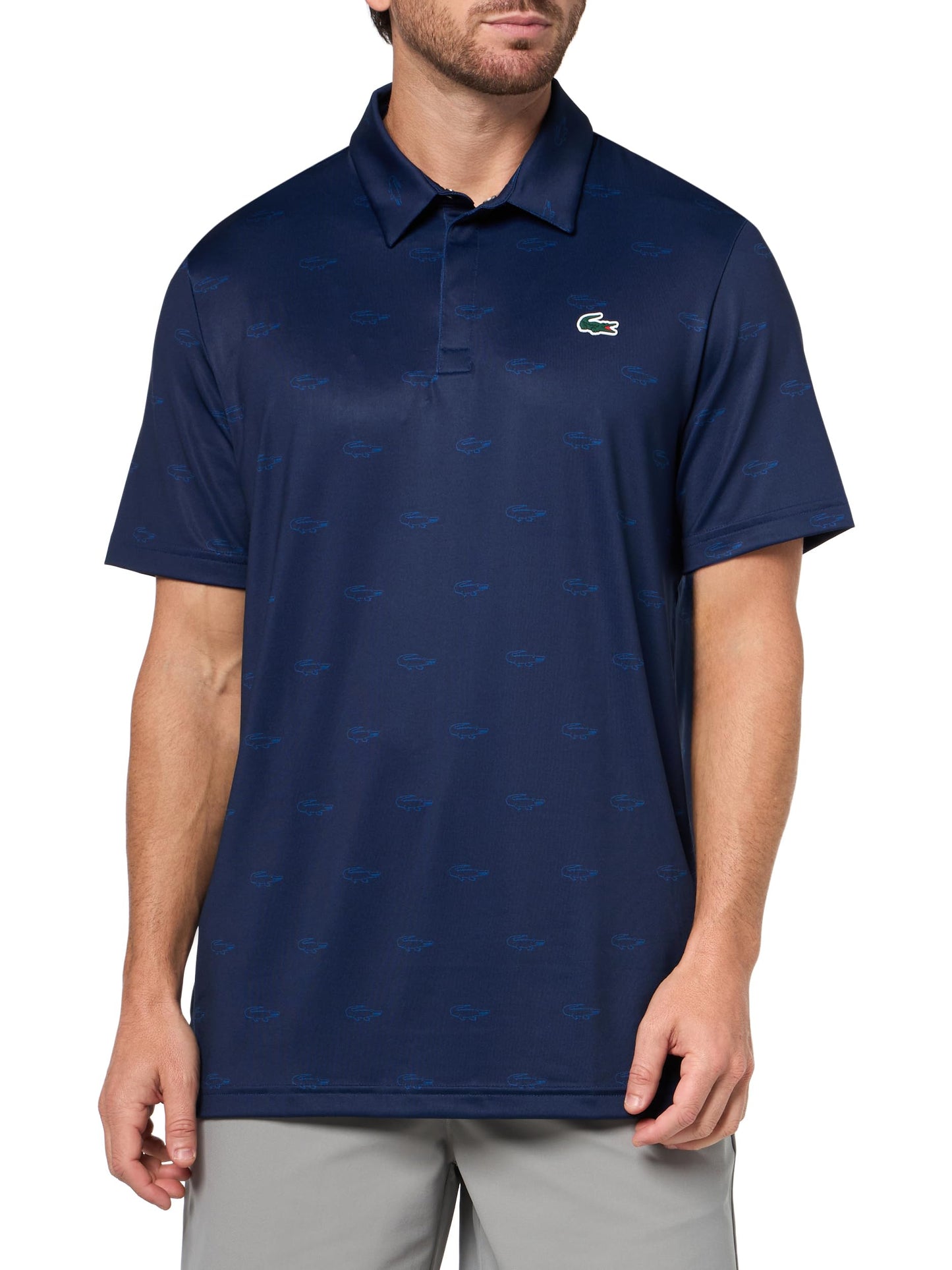 Lacoste Men's Regular Fit UV Protect Golf Polo Shirt