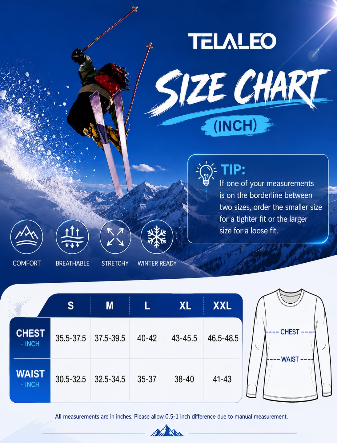 Men's Fleece Lined Thermal Compression Shirt