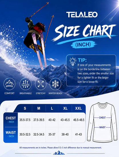 Men's Fleece Lined Thermal Compression Shirt